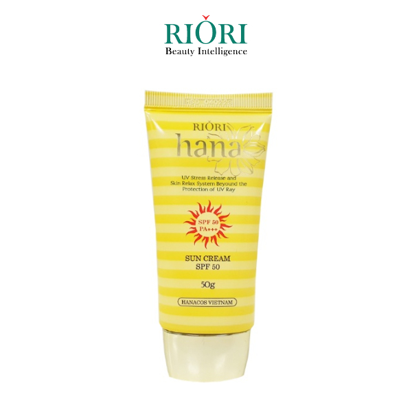 Kem Chống Nắng RIORI HANA SUN CREAM SPF 50 - 50g