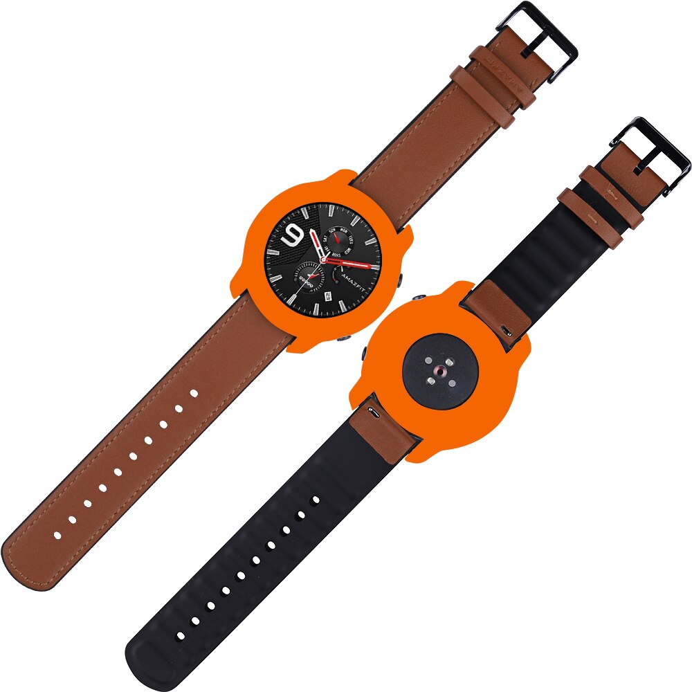 Dây đeo đồng hồ bằng TPU silicon mềm 22mm bảo vệ ốp cho Xiaomi Huami Amazfit GTR 47mm