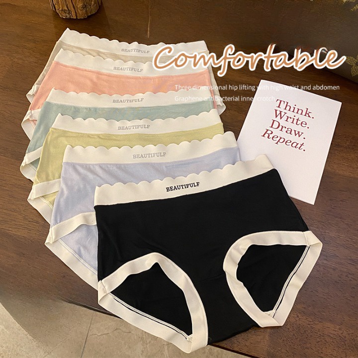 Quần lót nữ kháng khuẩn - Quần lót cotton mềm mịn, co dãn 4 chiều thoáng mát VALICA LQ058