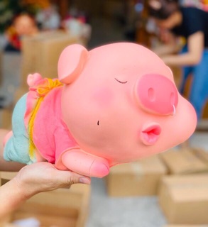 Heo nằm ngủ dễ thương 35cm