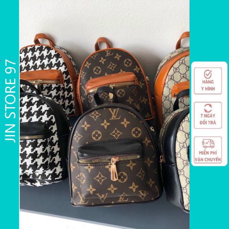 Balo nữ Lv thời trang dễ thương giá rẻ cao cấp