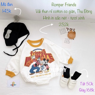 Áo liền quần dành cho em bé Friends