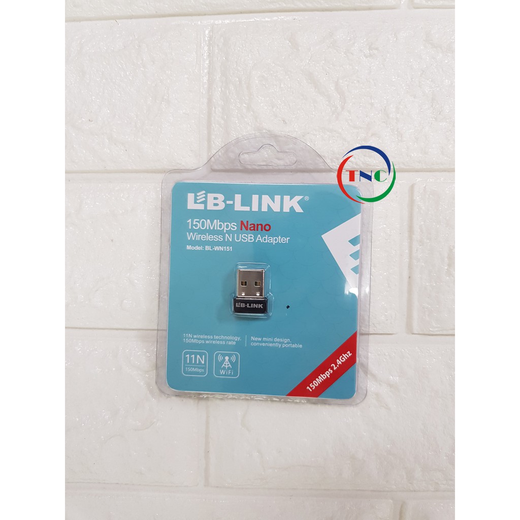 USB Wifi cho Laptop / máy tính để bàn - PC không dây LB-LINK chuẩn N 150Mbps