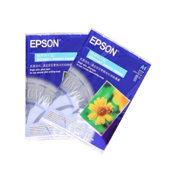 Giấy in ảnh 2 mặt EPSON A4 230 Gsm (20 TỜ / XẤP)