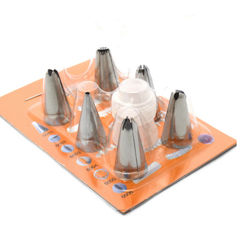 Set 6 Đuôi Bắt Bông Kem Trang Trí Bánh