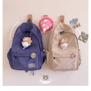 BALO TRƠN BASIC ULZZANG B03 (Sẵn)