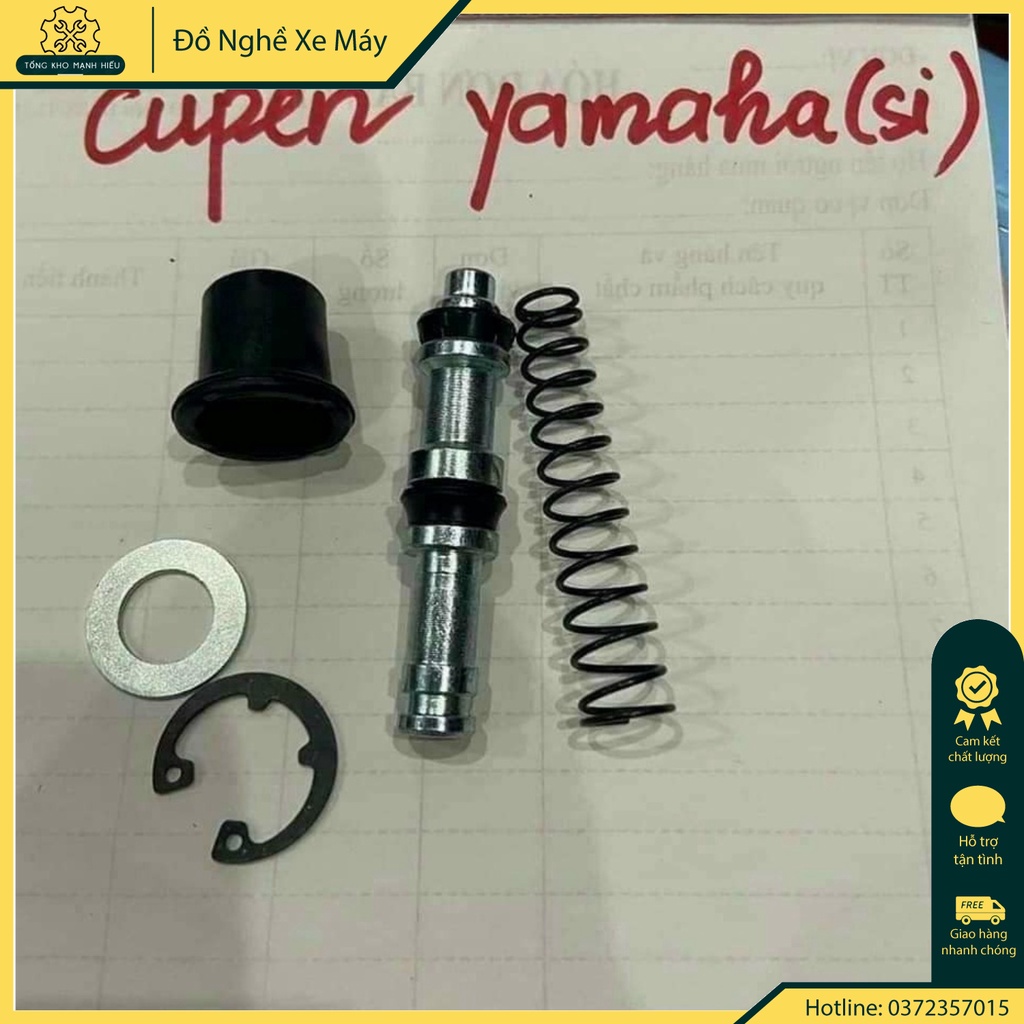 🌟 Pittong phanh dầu, phốt cupen các dòng xe Honda, YAMAHA Cao cấp - Phụ Tùng Mạnh Hiếu