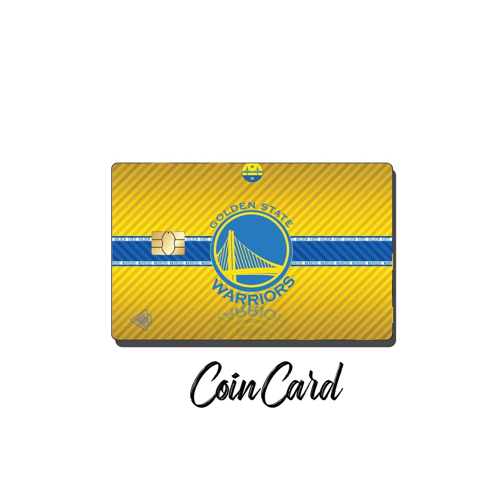 Bóng rổ NBA  (Miếng dán trang trí thẻ Ngân Hàng - ATM - Thẻ chung cư - Decal) Tự thiết kế COINCARD