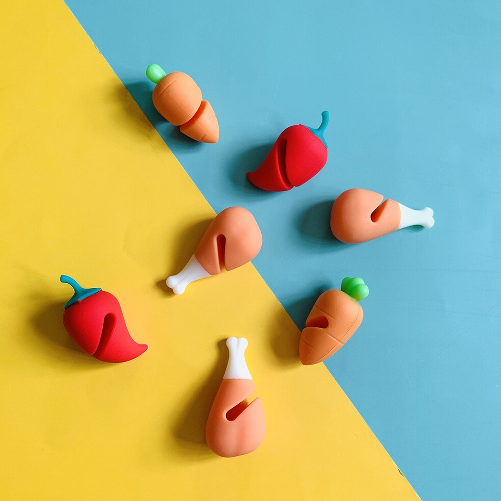 Set 1/3 miếng silicone chặn nắp nồi chống tràn chịu nhiệt tiện dụng