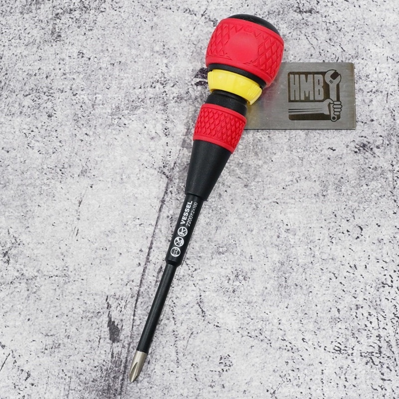 🇯🇵Vessel - Japan🇯🇵 Tua vít ball-grip tự động mũi rời đa năng Vessel 2200