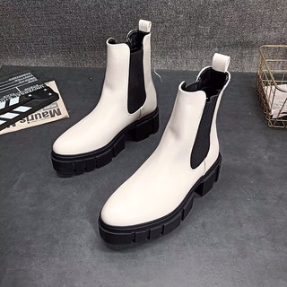 Chunky boots da - 2 mẫu. hàng xuất uk
