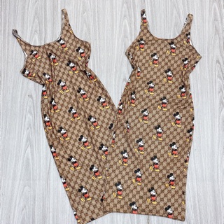 Váy body gucci mickey kèm ảnh thật