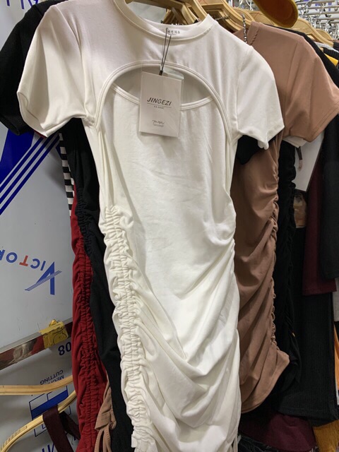 ❤️ Váy body rut dây khoét ngực