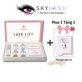 bộ uốn mi LASH LIFT (tặng kèm gelpad)-nối mi - tạo fan - dụng cụ nối mi