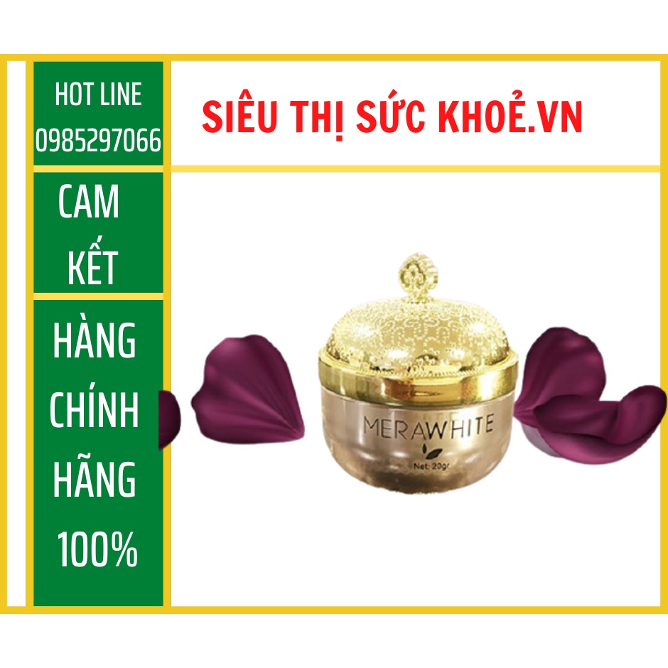 🍀 MERAWHITE - Trắng Da, Mờ Nám, Tàn Nhang, Chống Lão Hóa Da