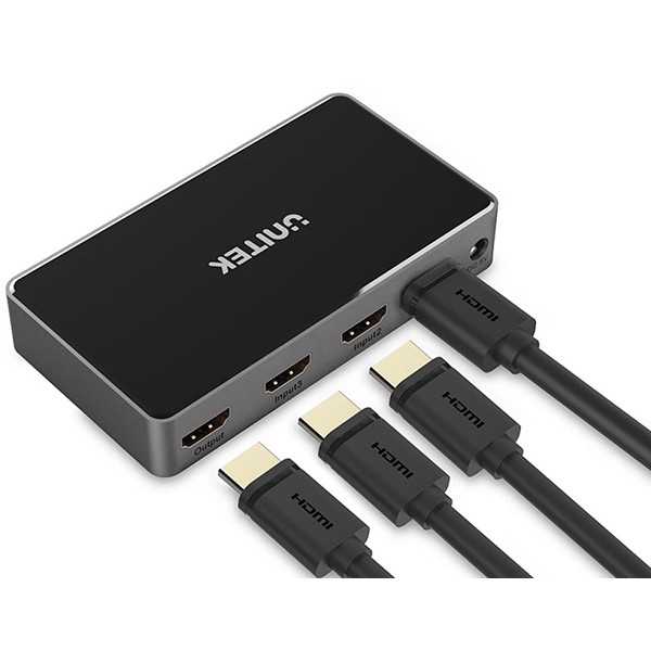 [Mã 254ELSALE giảm 7% đơn 300K] Bộ Gộp HDMI 3 Ra 1 Cao Cấp, UNITEK V1111A Chính Hãng