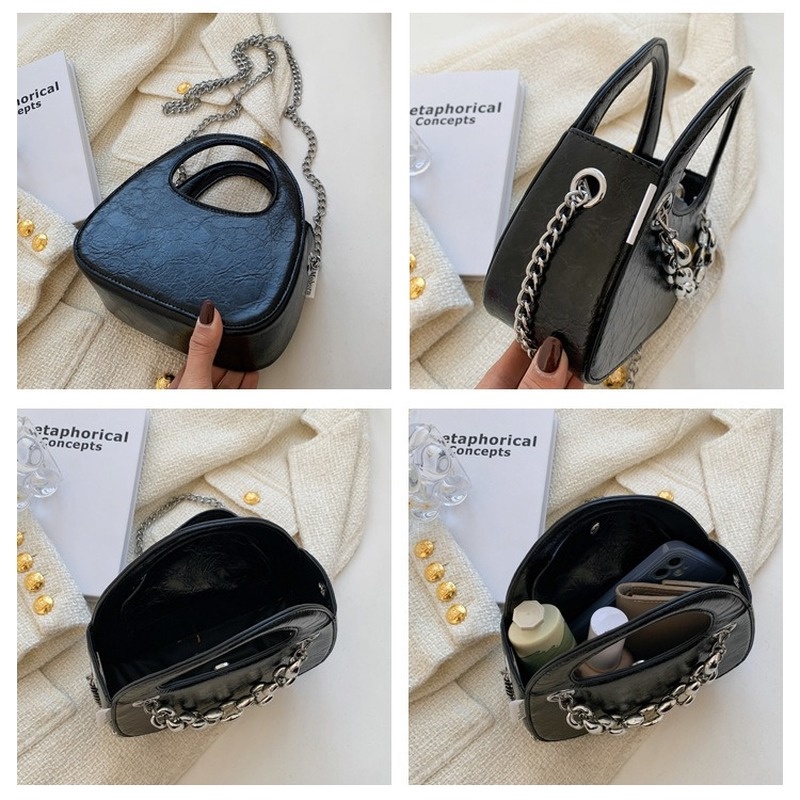 Túi Đeo Chéo Phối Dây Xích Thời Trang Xuân Hè Hàng Mới 2022 Dành Cho Bạn Nữ GYLXB167