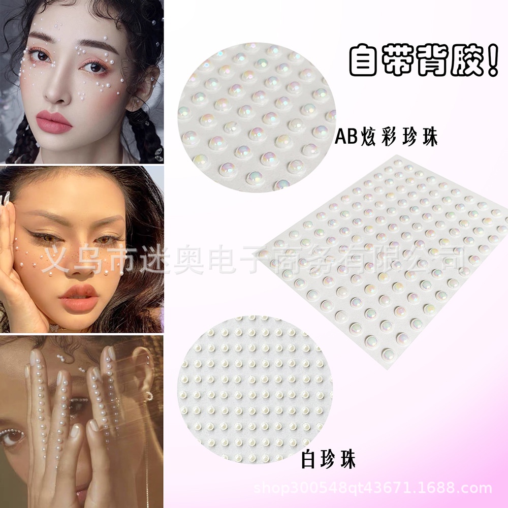 Miếng dán trang trí điện thoại bằng acrylic tự dính đính đá pha lê lấp lánh | BigBuy360 - bigbuy360.vn