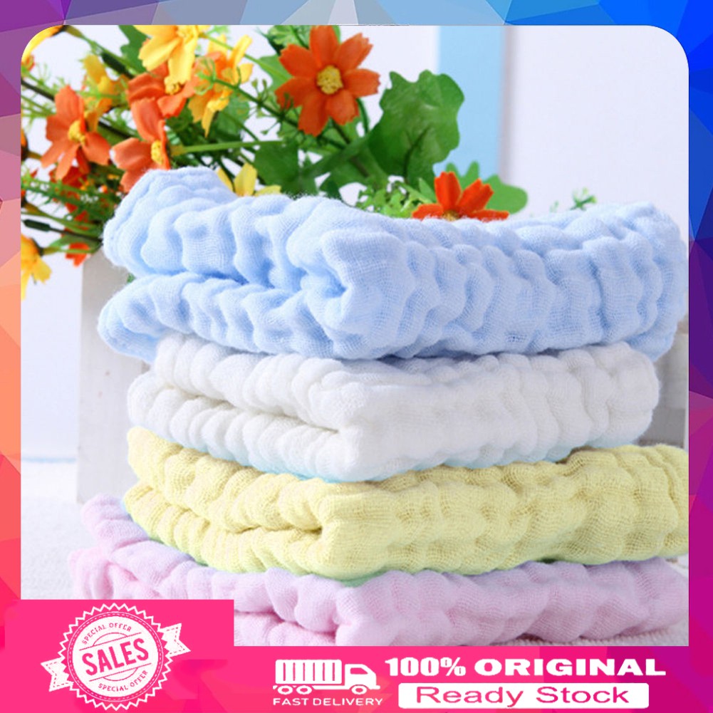 Khăn Tắm Cotton Mềm Mại Cho Bé Sơ Sinh