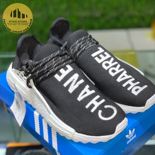 [FREE SHIP 40K] Giày Sneakers Human race Đen đế trắng - Full box