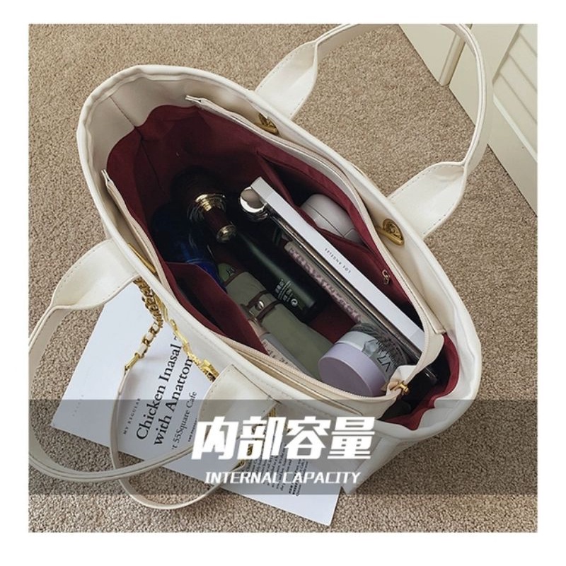 Túi xách nữ CN - túi bag book tote size lớn in chữ sang chảnh Ulzzang siêu chất ❤