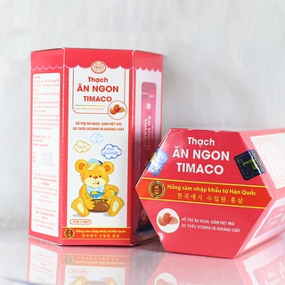 Thạch ăn ngon Timaco giúp bé ăn ngủ ngon tăng cân tăng đề kháng giảm mệt mỏi siro ăn ngon bổ sung vitamin và khoáng chất