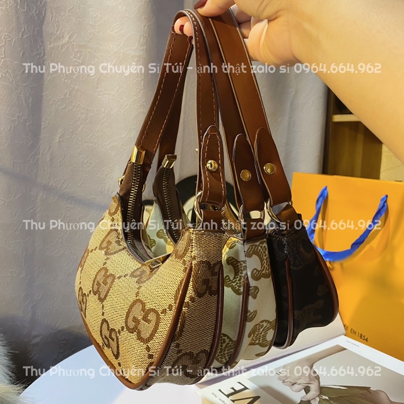 Túi kẹp nách mini hàng loại 1, from chuẩn như hình (ảnh shop chụp)