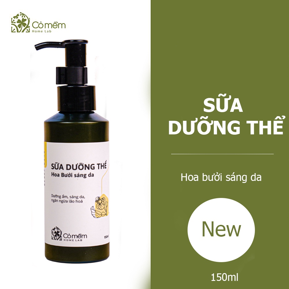 Sữa Dưỡng Thể Hoa Bưởi Sáng Da Dưỡng Ẩm Ngăn Ngừa Lão Hoá Cỏ Mềm 150ml