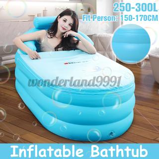 Bồn Tắm Bơm Hơi Bằng Nhựa Pvc Có Thể Gấp Gọn Tiện Lợi