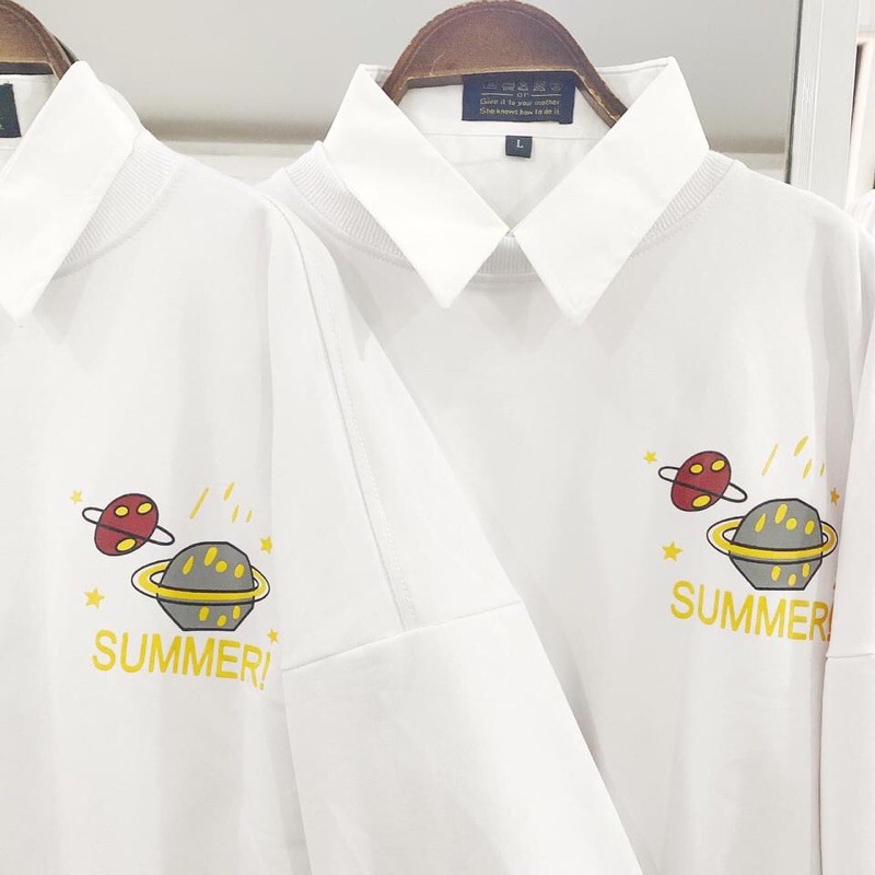 Áo Sweater Nỉ SUMMER Unisex | BigBuy360 - bigbuy360.vn