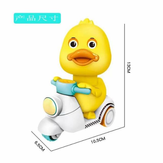 VỊT CHẠY XE VESPA, ẤN ĐẦU LÀ VỊT CHẠY (Ảnh thật)