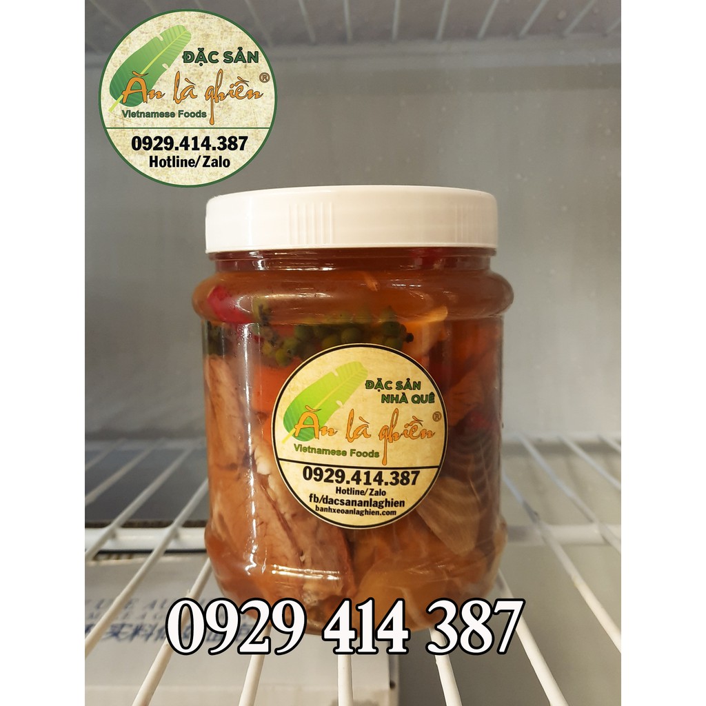 Thịt bắp bò ngâm mắm tỏi chua ngọt