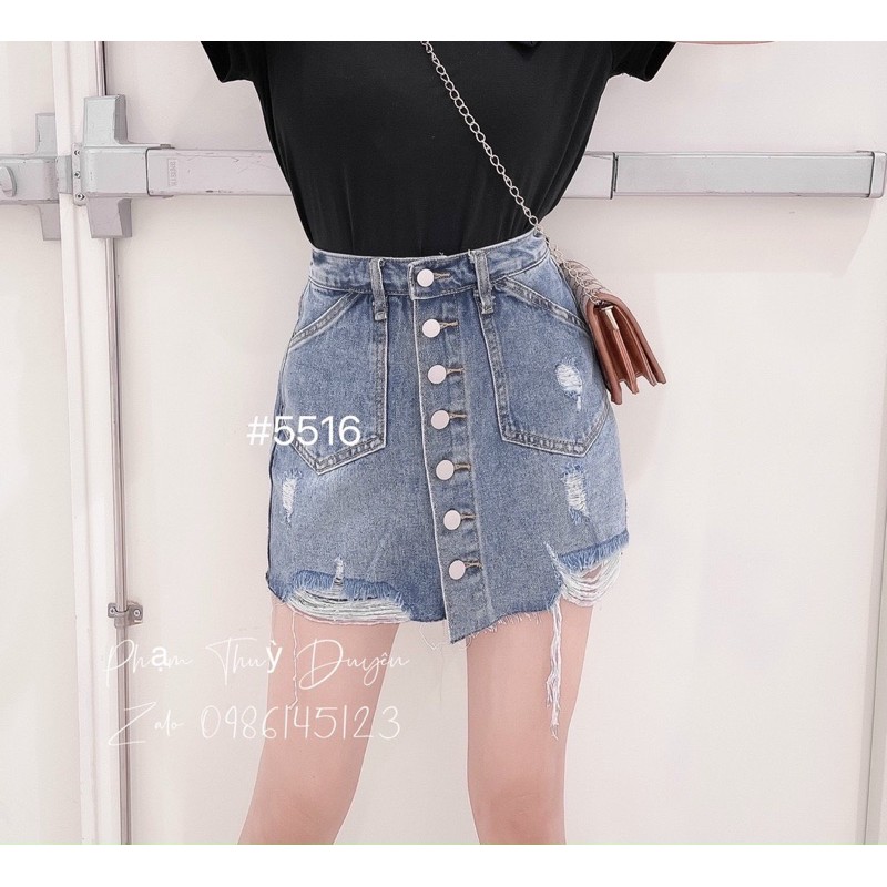 QUẦN GIẢ VÁY BÒ VẠT LỆCH MS14433 | BigBuy360 - bigbuy360.vn