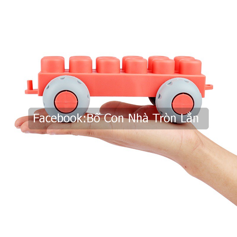 (Giá Sập Sàn) LEGO NHỰA DẺO CAO CẤP - hộp 80 chi tiết - an toàn giáo dục sớm thông minh cho bé - giá rẻ nhất trên shopee