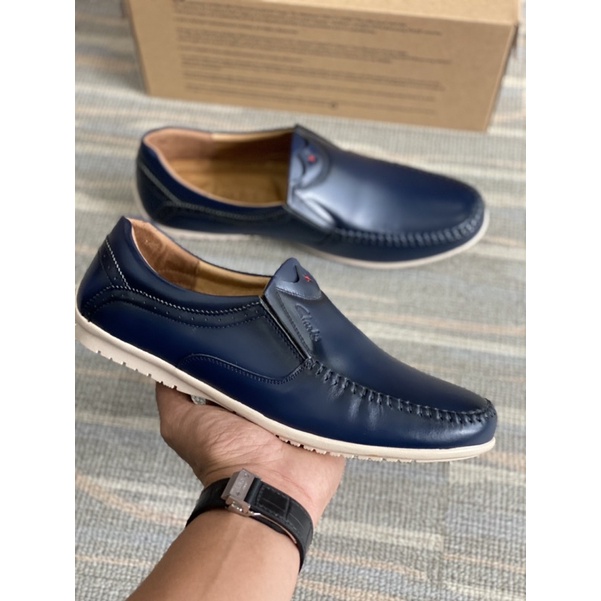 Giày Clarks da bò chính hãng