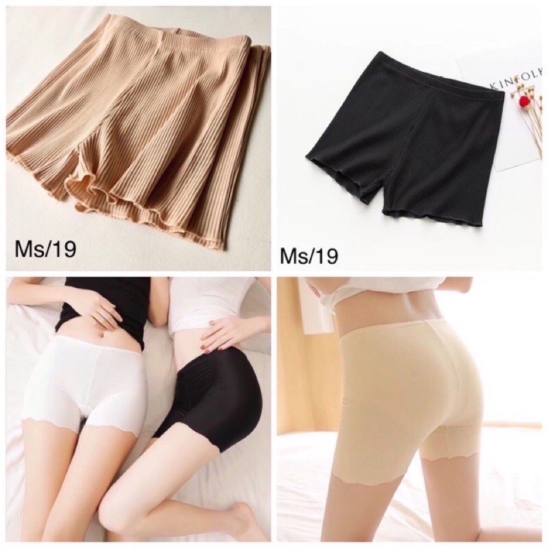 {SIÊU SALE} QUẦN TRONG MẶC VÁY CHẤT THUN GÂN MỀM MÁT