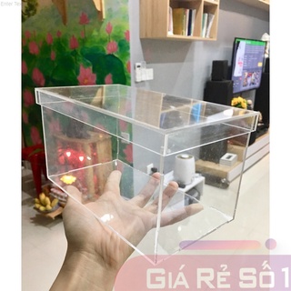 Hộp đựng đồ bằng Mica 20cm