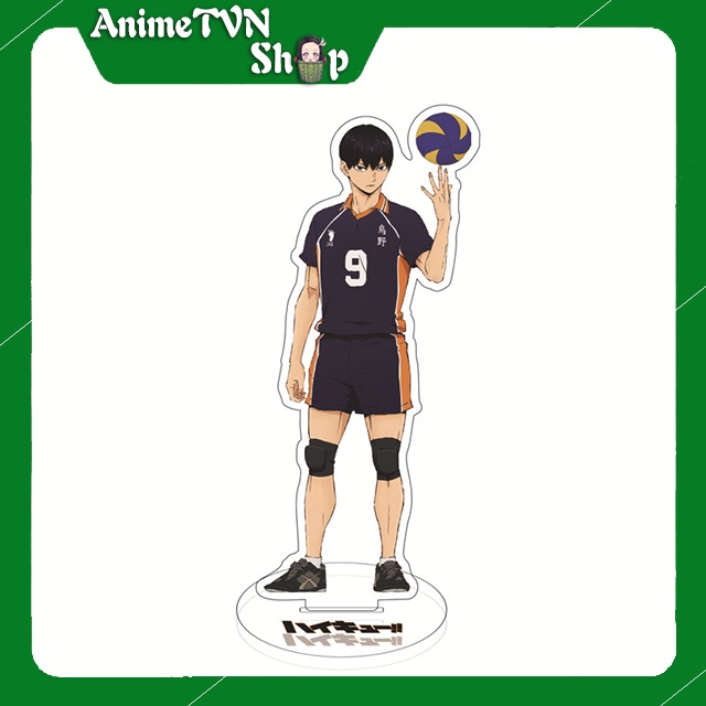 Tượng Mica Standee Anime Manga Haikyuu - Vua Bóng Chuyền - Nhựa Cứng Acrylic In nhiều chi tiết sắc nét