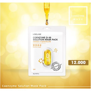 Mặt nạ dưỡng da, cấp ẩm Lebelage Solution Mask Pack 25g