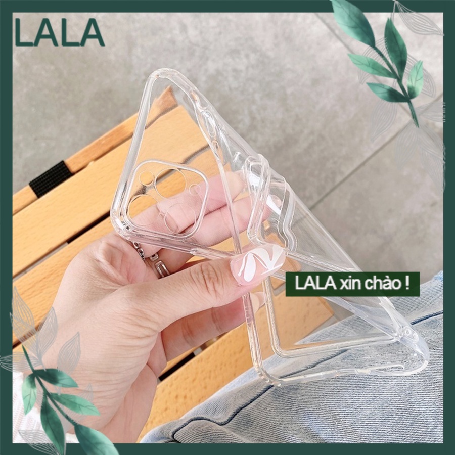Ốp Lưng Trong Suốt Silicone Dẻo Có Ngăn Đựng Thẻ Mẫu Mới Cho Iphone - Full Dòng - Hàng Loại 1