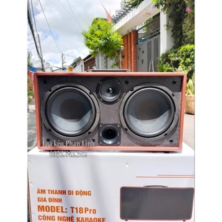 Loa xách Tay T18 Pro ( bass sub 20cmx2)