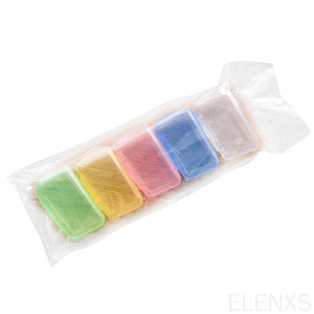 Bộ 5 cái nắp đậy bảo vệ đầu bàn chải đánh răng tiện dụng