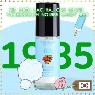 Nước hoa xịt vải Wdressroom No 1985 CANDY BAR 70ml hương bạc hà soda cam dứa (Shop Bunny Beans)