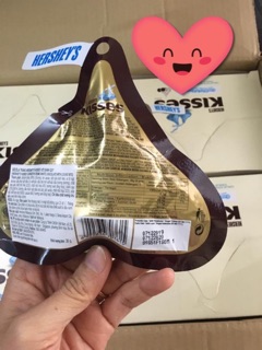 Set 3 gói Socola Hershey kiss 60g
