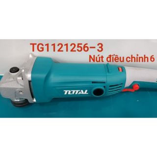 Máy mài góc total có điều tốc 125mm model: tg1121256-3