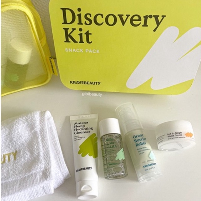 Bộ dưỡng da KRAVE BEAUTY Discovery Set