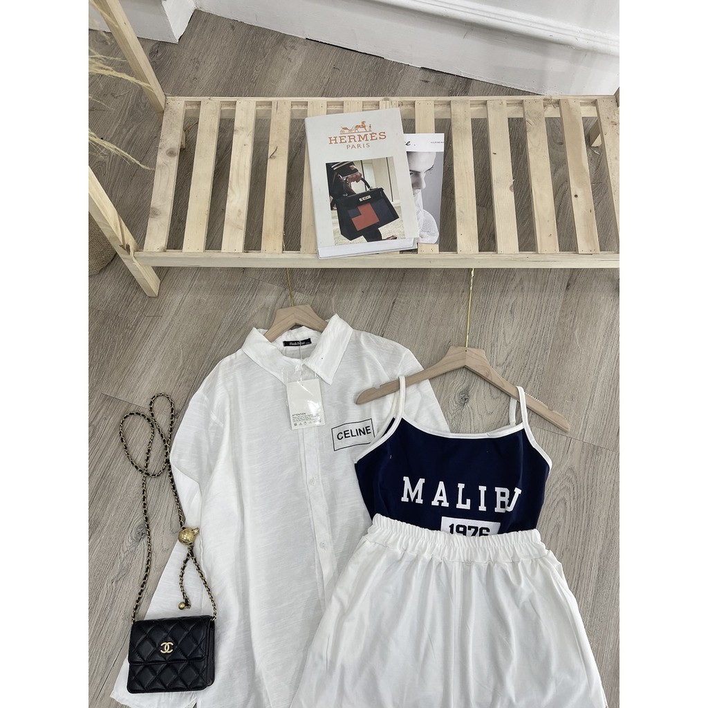 Set 3 Món Sơ Mi Mix Áo 2 Dây | BigBuy360 - bigbuy360.vn