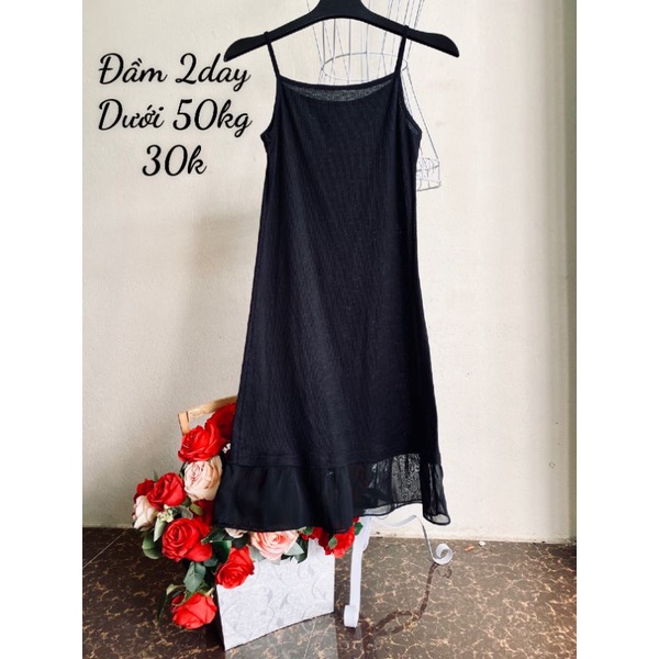 Váy 2 dây kiểu