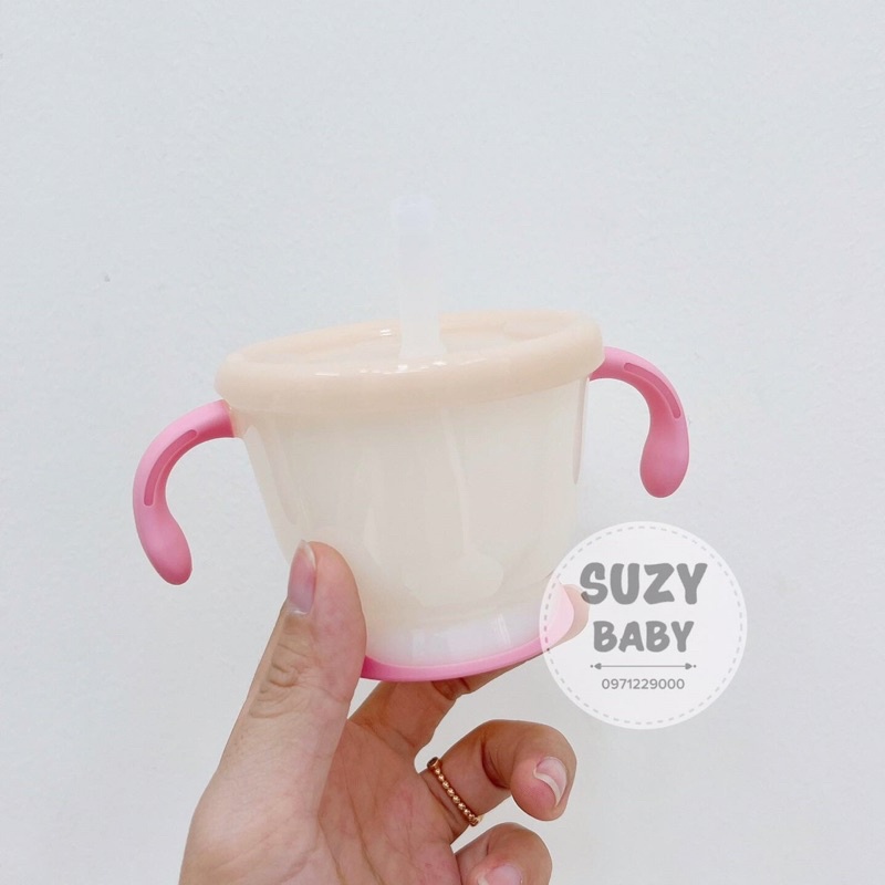 Cốc tập uống 3 giai đoạn Richell Nhật chính hãng, Suzy baby