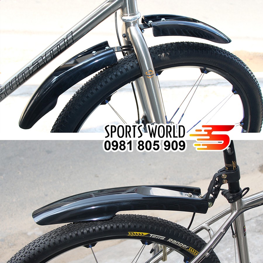 Dè chắn bùn xe đạp MTB, gồm dè trước sau hàng ASAMA VIỆT NAM